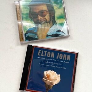 Elton John CD's - Rock of the Westies and Something About The Way You Look Tonig